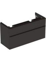 Geberit Smyle Square alsó szekrény dupla mosdóhoz fiókkal 11