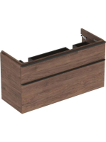 Geberit Smyle Square alsó szekrény dupla mosdóhoz fiókkal 11