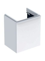 Geberit Smyle Square alsó szekrény kézmosóhoz ajtóval 53,6x4