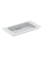 Geberit One rövidített kivitelű mosdó 75x40 cm csaplyuk nélk