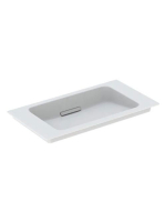 Geberit One rövidített kivitelű mosdó 75x40 cm csaplyuk nélk