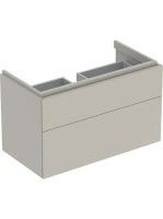 Geberit Xeno² alsó szekrény mosdóhoz 88x46,2 cm, két fiókkal