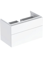 Geberit Xeno² alsó szekrény mosdóhoz 88x46,2 cm, két fiókkal