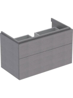 Geberit Xeno² alsó szekrény mosdóhoz 88x46,2 cm, két fiókkal