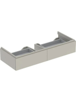 Geberit Xeno² alsó szekrény mosdóhoz 117,4x46,2 cm, két fiók