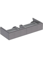 Geberit Xeno² alsó szekrény mosdóhoz 117,4x46,2 cm, két fiók