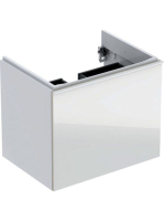 Geberit Acanto alsó szekrény mosdóhoz, egy fiókkal egy belső