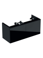 Geberit Acanto alsó szekrény dupla mosdóhoz, két fiókkal 120