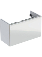 Geberit Acanto alsó szekrény mosdóhoz, egy fiókkal egy belső