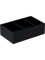 Geberit Smyle Square fiókbetét mosdószekrényhez, H osztású,