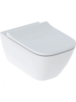 Geberit Smyle Square fali WC csésze 35x54 cm zárt forma, Rim
