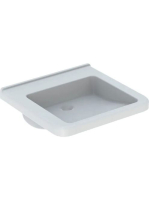 Geberit Selnova Comfort Square akadálymentes mosdó 55 cm, tú