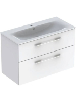 Geberit Selnova Square 2 fiókos mosdószekrény 100 cm, kesken