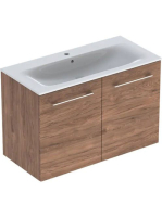 Geberit Selnova Square 2 ajtós mosdószekrény 100 cm, keskeny