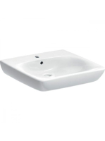 Geberit Selnova Comfort akadálymentes kerámia mosdó 55x55 cm