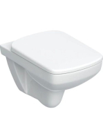 Geberit Selnova Square mélyöblítésű fali WC készlet, Rimfree