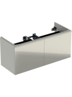 Geberit Acanto alsó szekrény mosdóhoz, két fiókkal, két bels