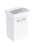 Geberit Selnova Square 1 ajtós 45x35x64,9 cm szekrény kézmos