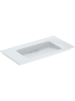 Geberit ONE mosdó hátsó lefolyóval 90x48 cm túlfolyó és csap