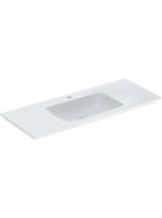 Geberit One beépíthető mosdó 120x48 cm csaplyukkal, túlfolyó