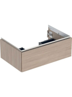 Geberit One alsó szekrény mosdóhoz 1 fiókkal 74x47 cm, tölgy