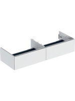 Geberit One alsó szekrény mosdóhoz két fiókkal 133x47cm, mat