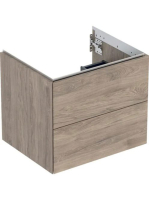 Geberit One alsó szekrény mosdóhoz 2 fiókkal 59,2x47 cm, hik