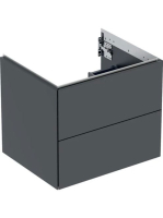 Geberit One alsó szekrény mosdóhoz 2 fiókkal 59,2x47 cm, mat