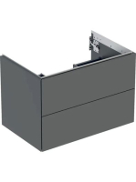 Geberit One alsó szekrény mosdóhoz 2 fiókkal 74x47 cm, matt