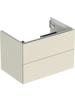 Geberit One alsó szekrény mosdóhoz 2 fiókkal 74x47 cm, magas