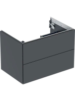 Geberit One alsó szekrény mosdóhoz 2 fiókkal 74x47 cm, matt