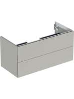 Geberit One mosdószekrény két fiókkal 105x47 cm, matt greige