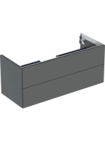 Geberit One alsó szekrény mosdóhoz 2 fiókkal 118x47 cm, matt