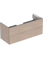Geberit One alsó szekrény mosdóhoz 2 fiókkal 118x47 cm, tölg