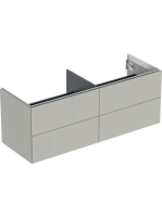 Geberit One alsó szekrény mosdóhoz négy fiókkal 135x47 cm, m