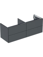 Geberit One alsó szekrény mosdóhoz négy fiókkal 135x47 cm, m