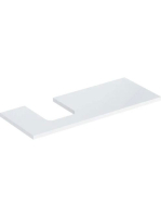 Geberit One mosdópult bal oldali kivágással 120x47 cm, pultr