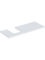 Geberit One mosdópult bal oldali kivágással 120x47 cm, pultr