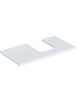 Geberit One mosdópult jobb oldali kivágással 90x47 cm, pultr