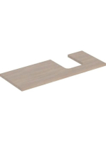 Geberit One mosdópult jobb oldali kivágással 120x47 cm, pult