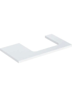 Geberit One mosdópult jobb oldali kivágással 90x47 cm, pultr