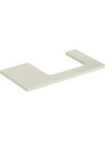Geberit One mosdópult jobb oldali kivágással 90x47 cm, pultr