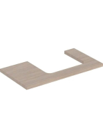 Geberit One mosdópult jobb oldali kivágással 90x47 cm, pultr