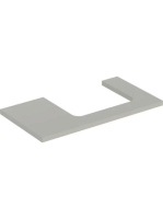 Geberit One mosdópult jobb oldali kivágással 90x47 cm, pultr