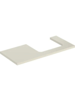 Geberit One mosdópult jobb oldali kivágással 105x47 cm, pult