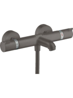 Hansgrohe Ecostat Comfort szálcsiszolt fekete/króm termosztá