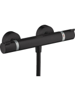 Hansgrohe Ecostat Comfort matt fekete termosztátos zuhanycsa