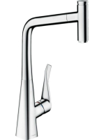 Hansgrohe Metris Select konyhai csaptelep kihúzható zuhanyfe