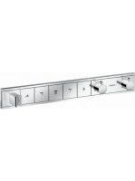 Hansgrohe RainSelect termosztátos zuhanycsaptelep, 5 fogyasz