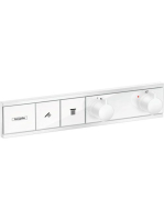 Hansgrohe RainSelect matt fehér falsík alatti termosztátos c